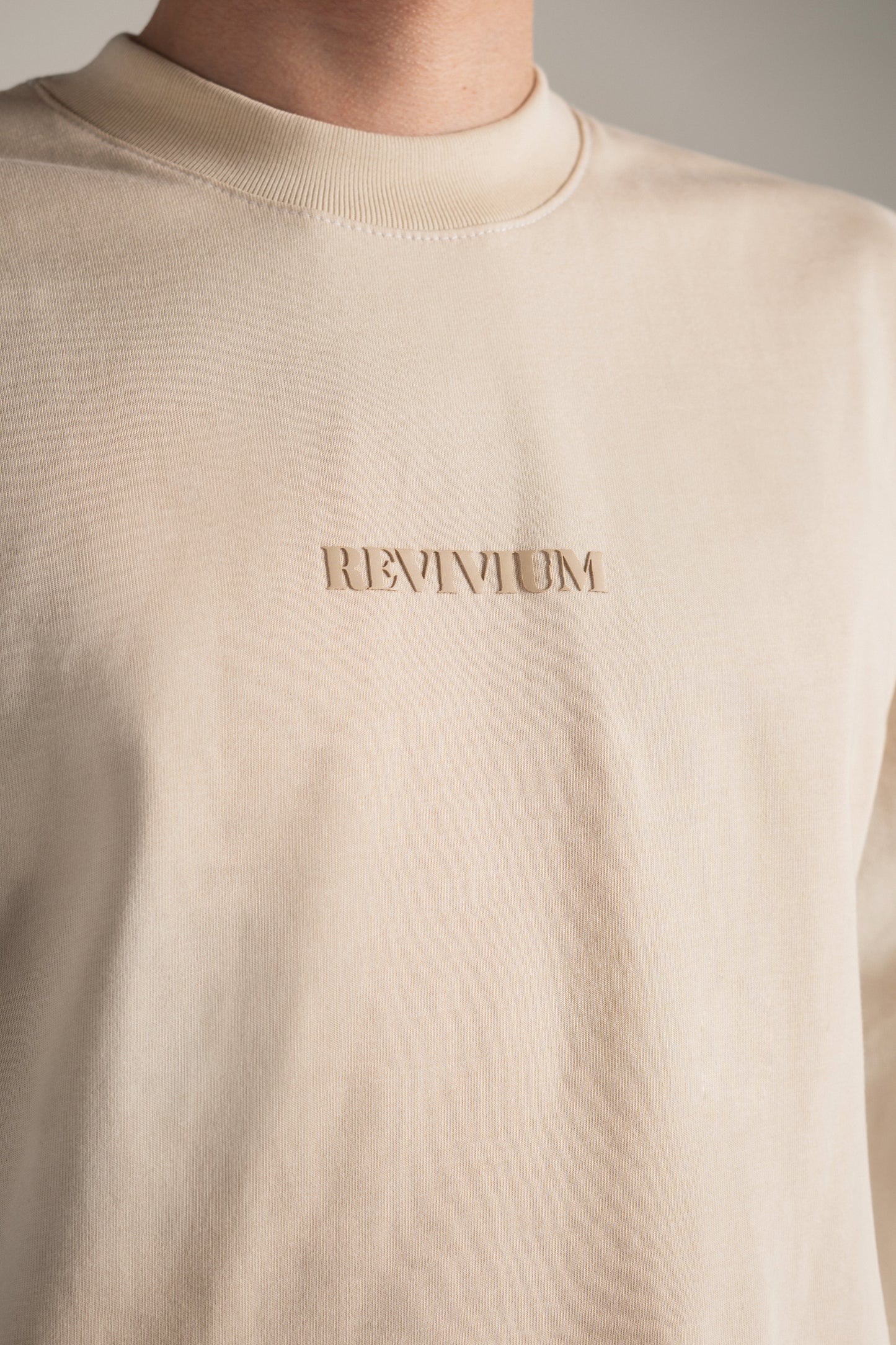 Camiseta Oversize Angelum Custos - Habano