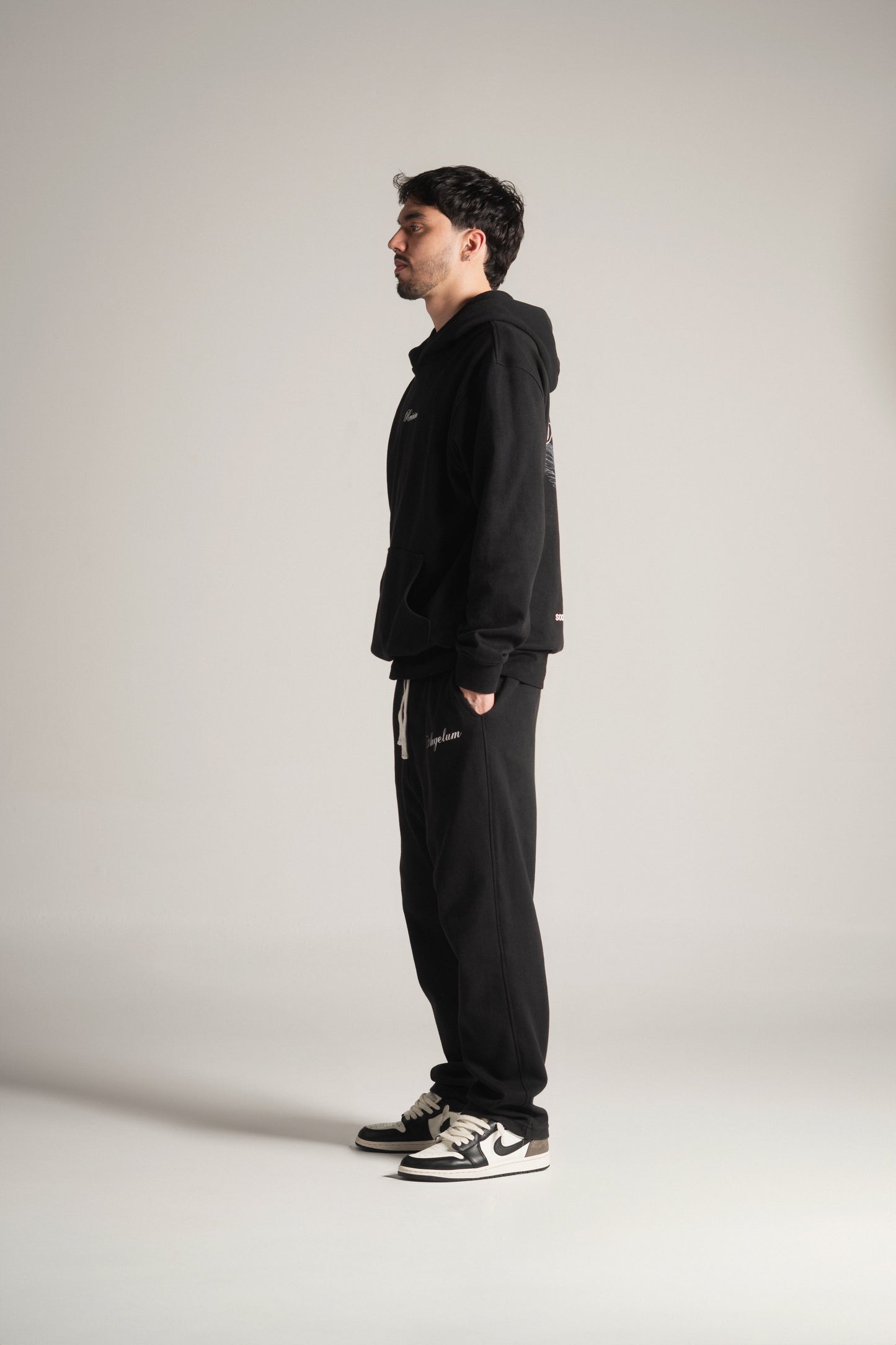 Hoodie Angelum - Negro