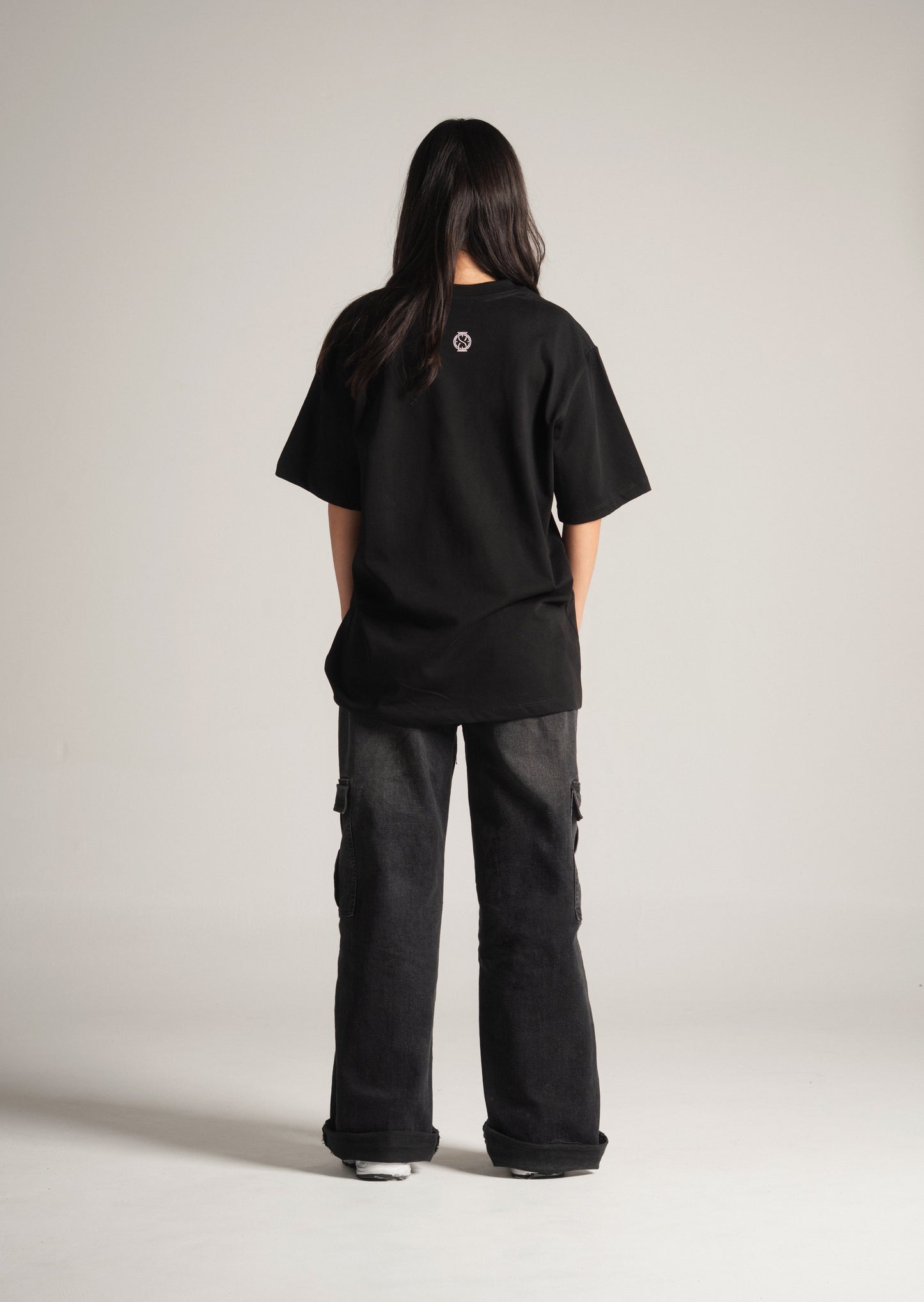 Camiseta Oversize Clvssic - Negra