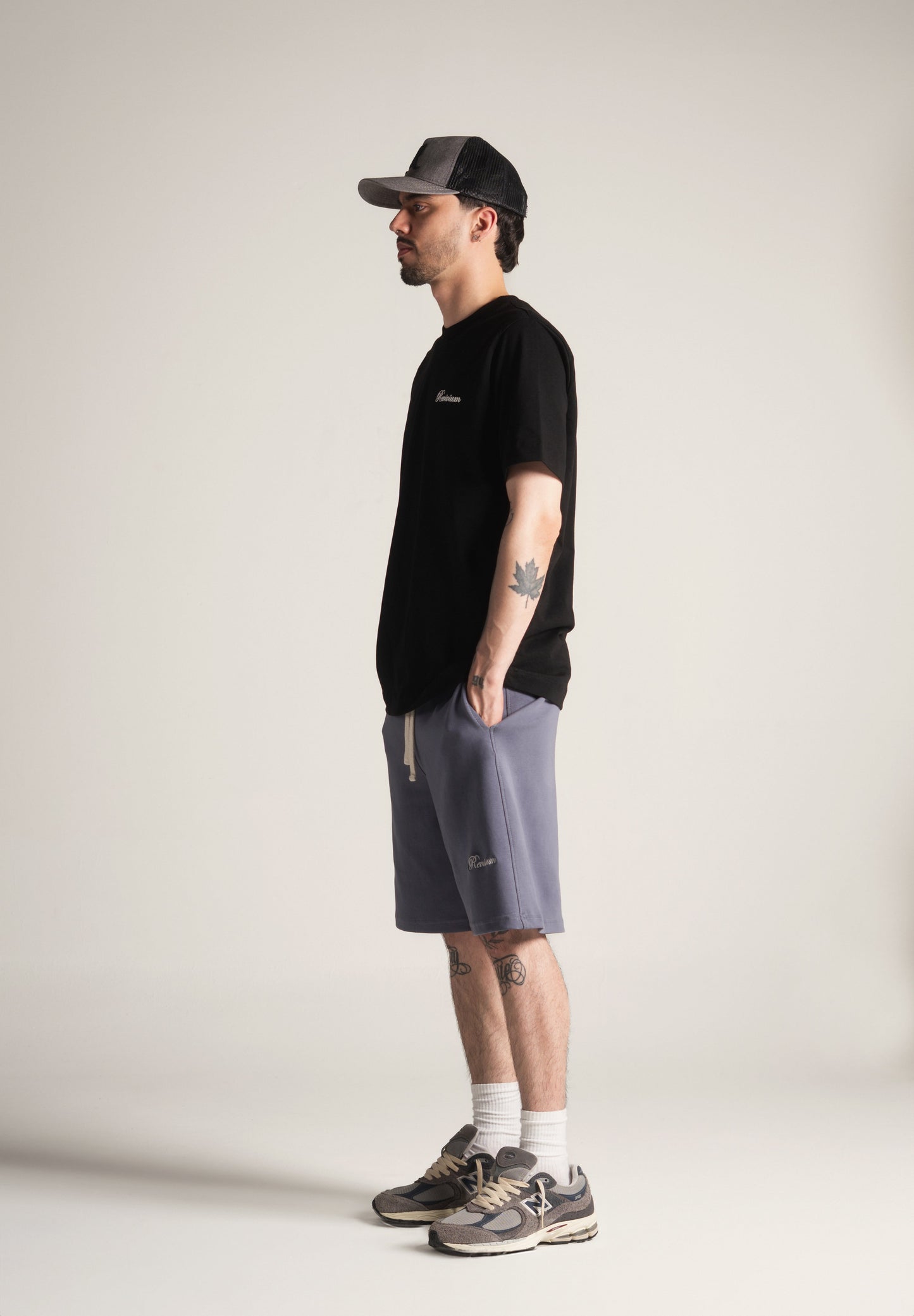 Camiseta Slim Fit Clvssic - Negra