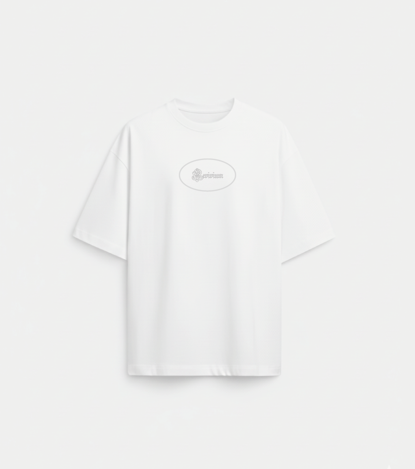 Camiseta Oversize Vinculum Aeternum - Blanca