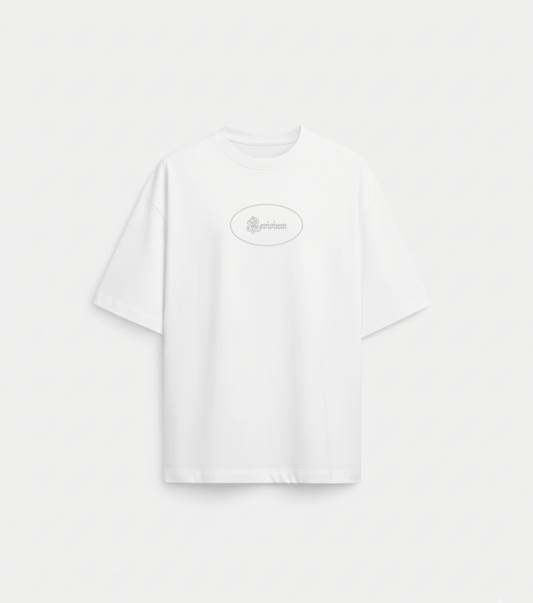 Camiseta Oversize Vinculum Aeternum - Blanca