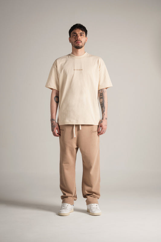 Camiseta Oversize Angelum Custos - Habano