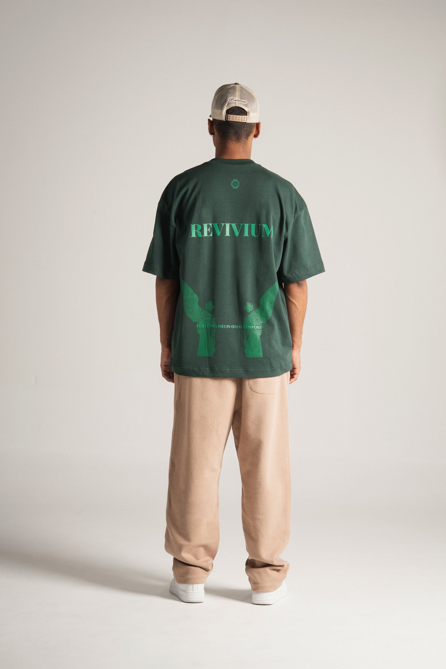 Camiseta Oversize Angelum Custos - Verde
