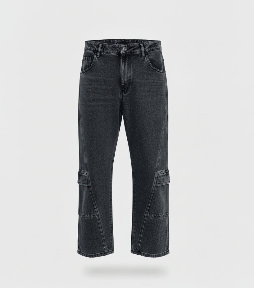 Cargo Clvssic - Negro Washed