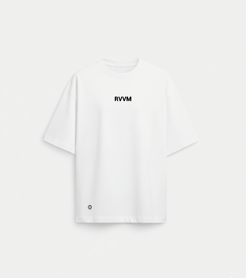 Camiseta Boxy Fit Carpe Diem - Blanca