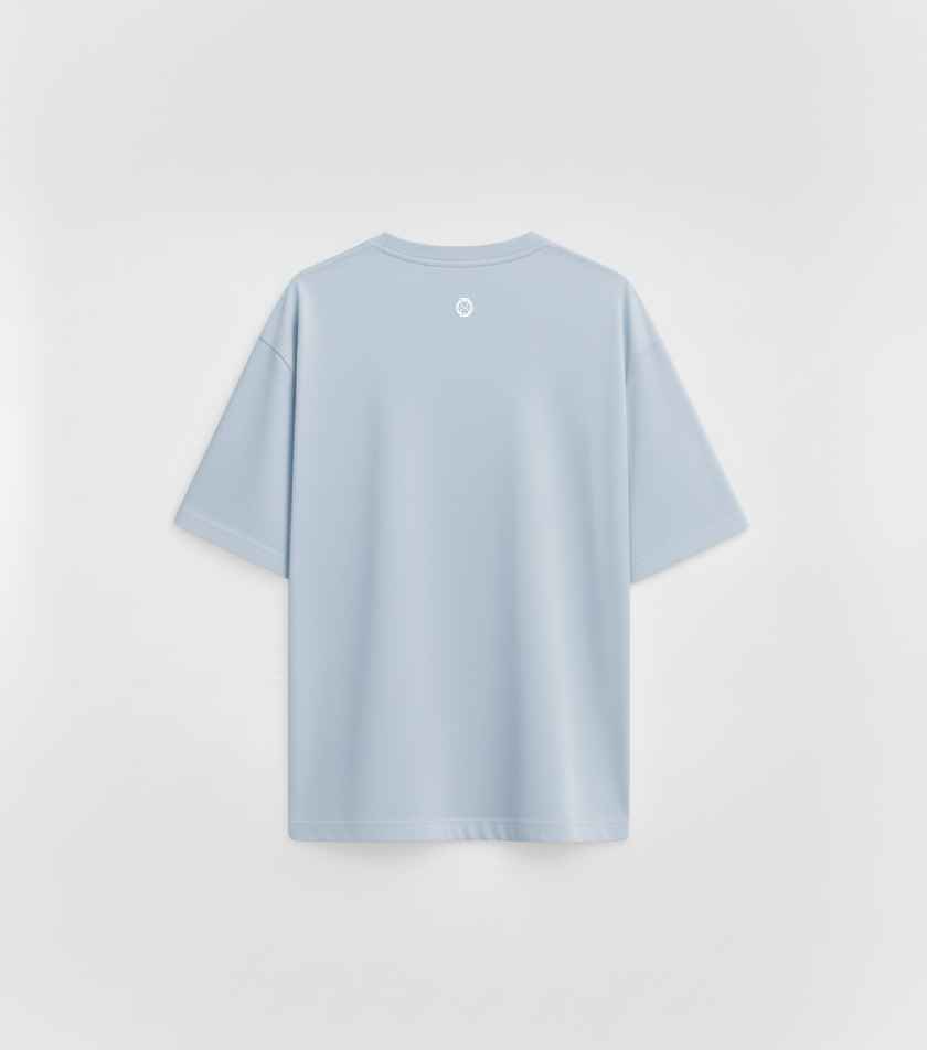 Camiseta Oversize Clvssic - Azul Celeste