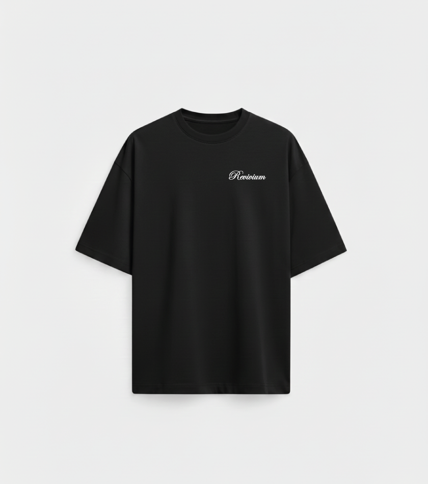 Camiseta Oversize Clvssic - Negra