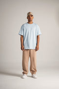 Camiseta Oversize Clvssic - Azul Celeste