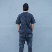 Camiseta Old Washed Logo - Negra