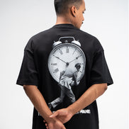 Camiseta Tempus Fugit - Negra