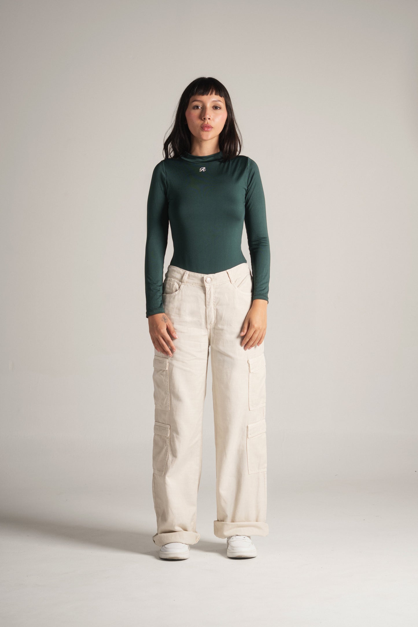 Body Turtle Neck - Verde Botella