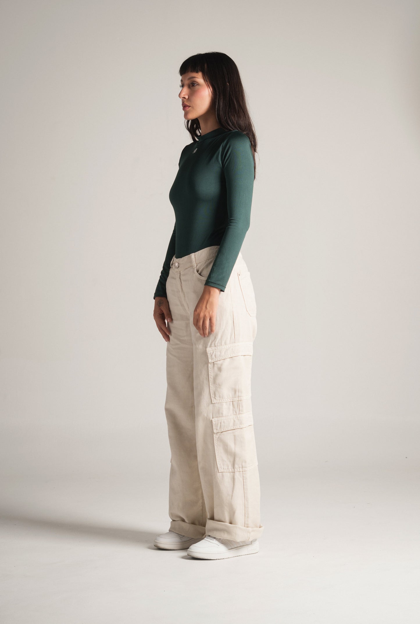 Body Turtle Neck - Verde Botella