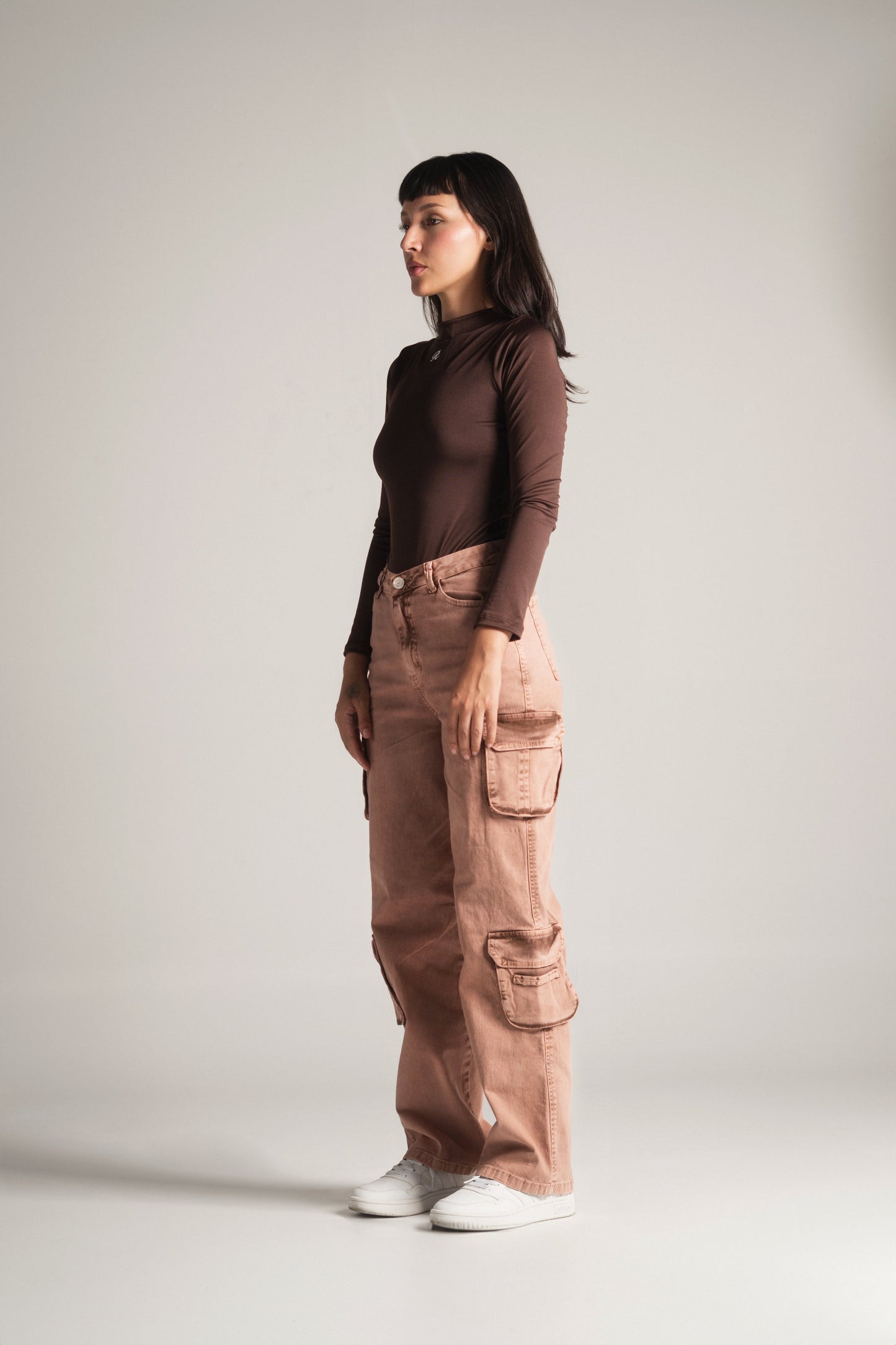 Body Turtle Neck - Café