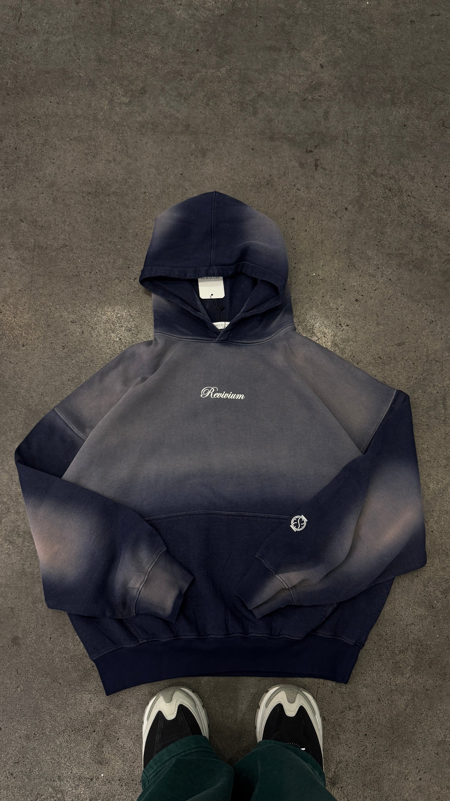 Buzo Clvssic - Azul Washed