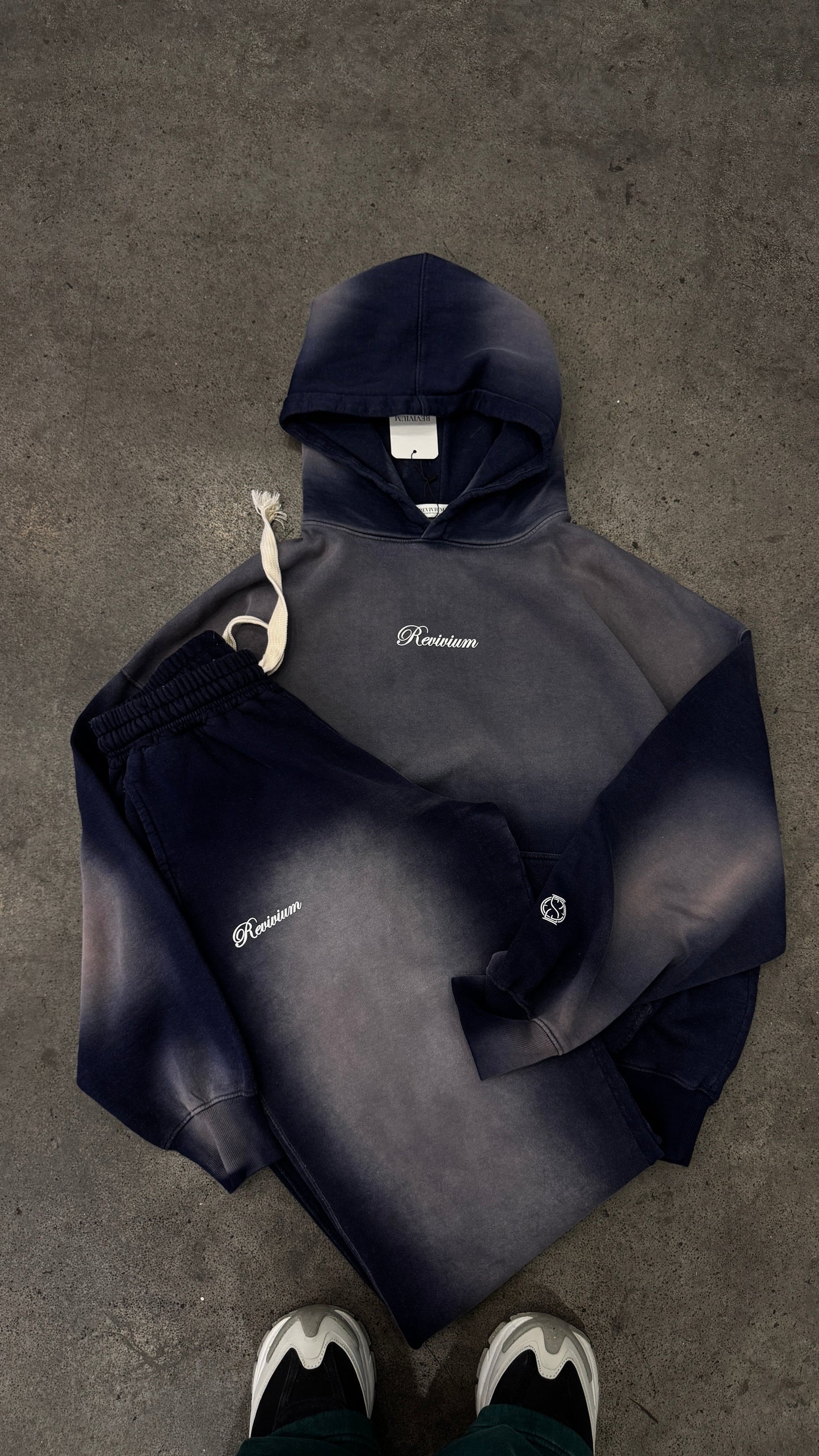 Sudadera Clvssic - Azul Washed