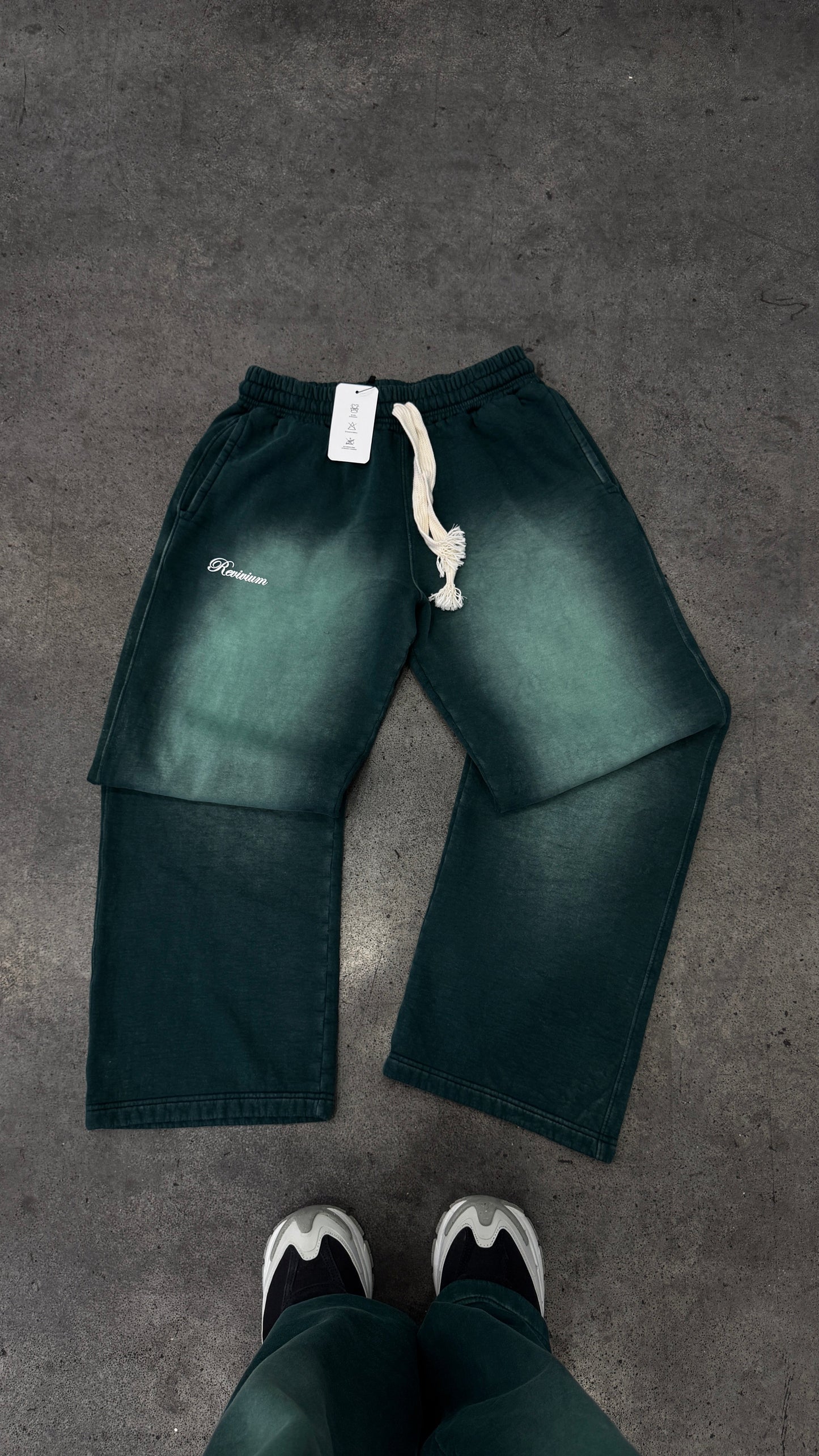 Sudadera Clvssic - Verde Washed