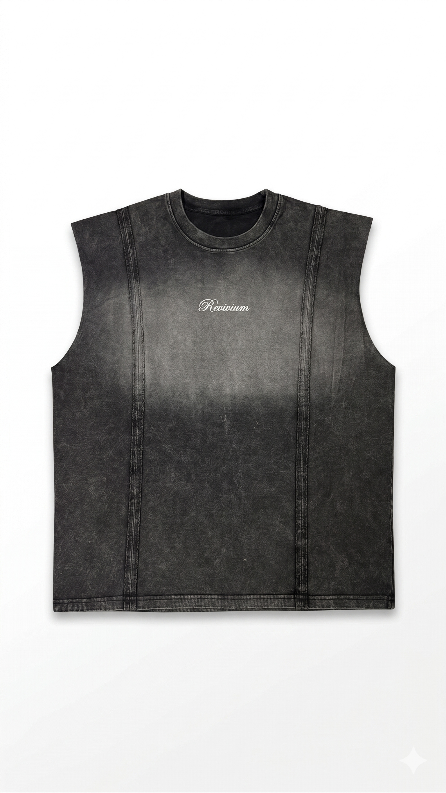 Tank Top Clvssic - Gris Oscuro Washed