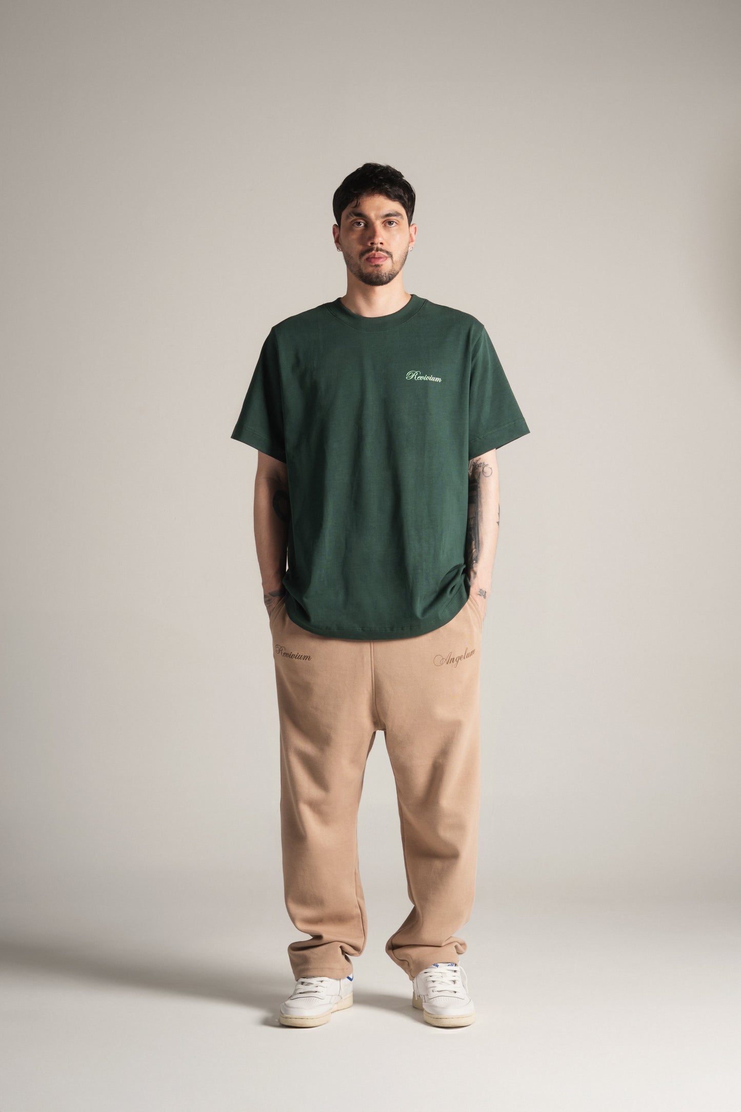 Camiseta Slim Fit Clvssic - Verde