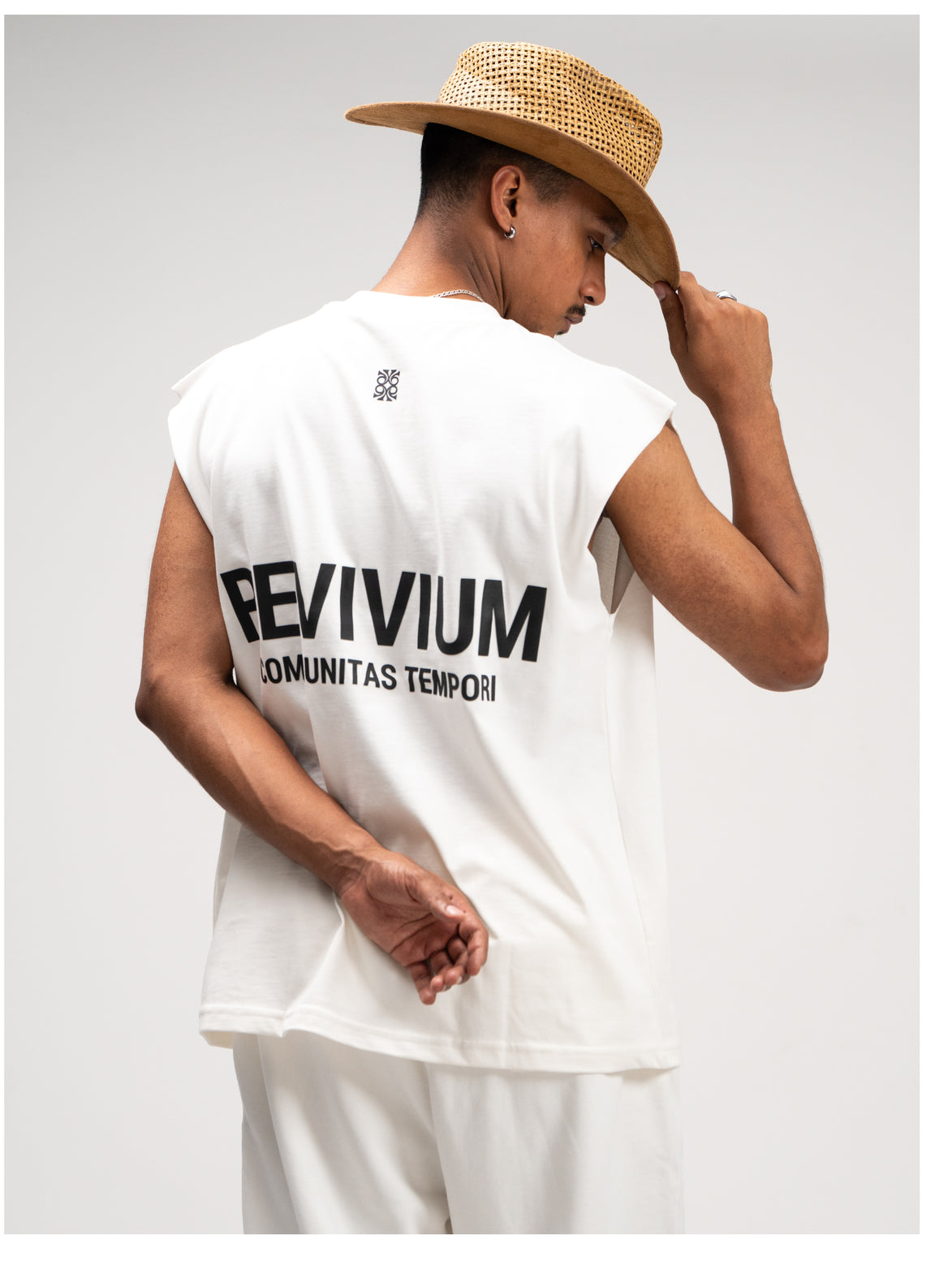 Tank Top Communitas Tempori - Blanco