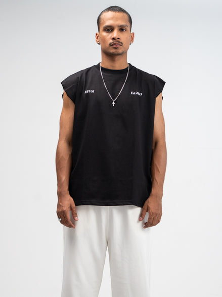 Tank Top Communitas Tempori - Negro
