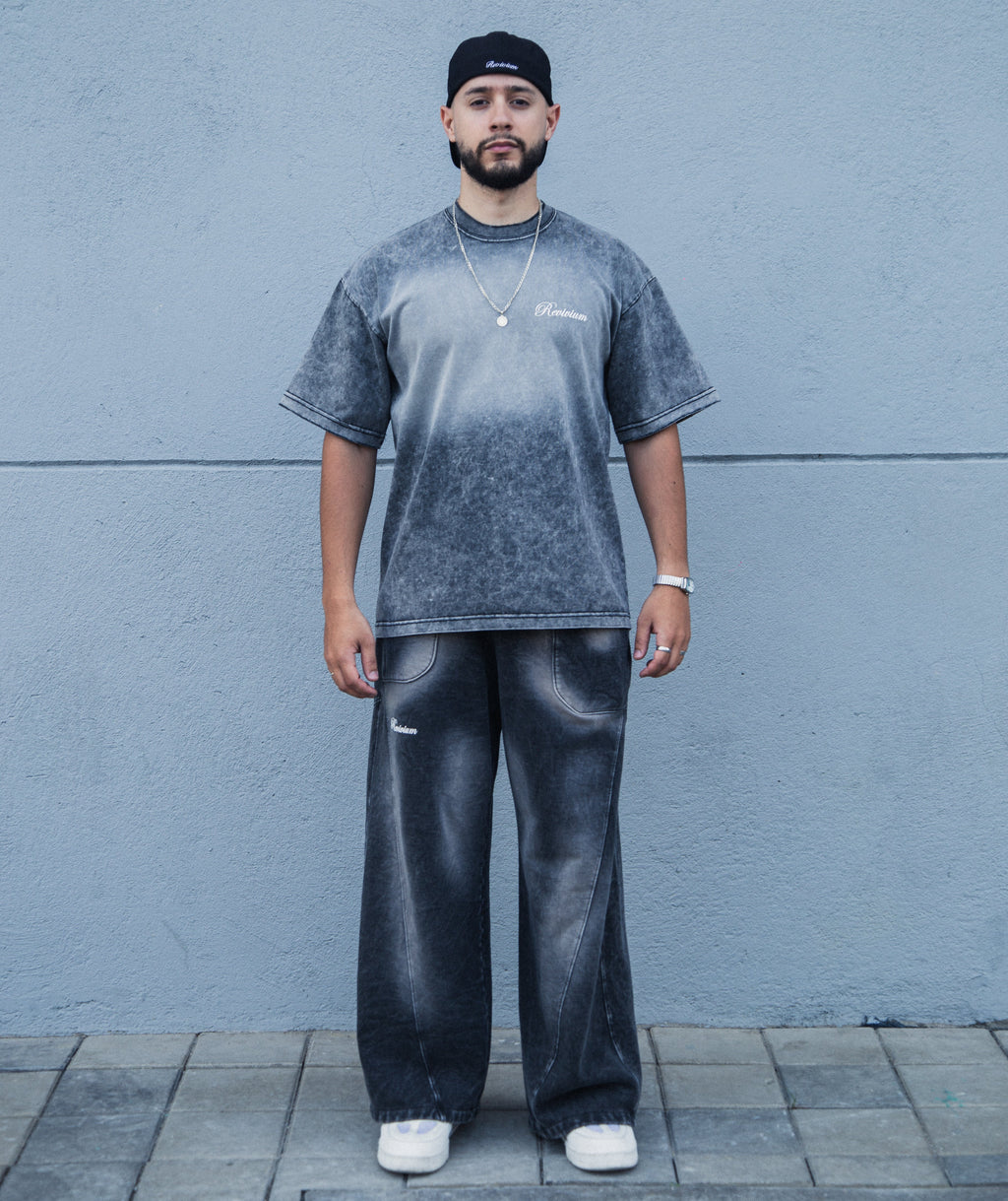 Sudadera Clvssic Washed - Gris Washed