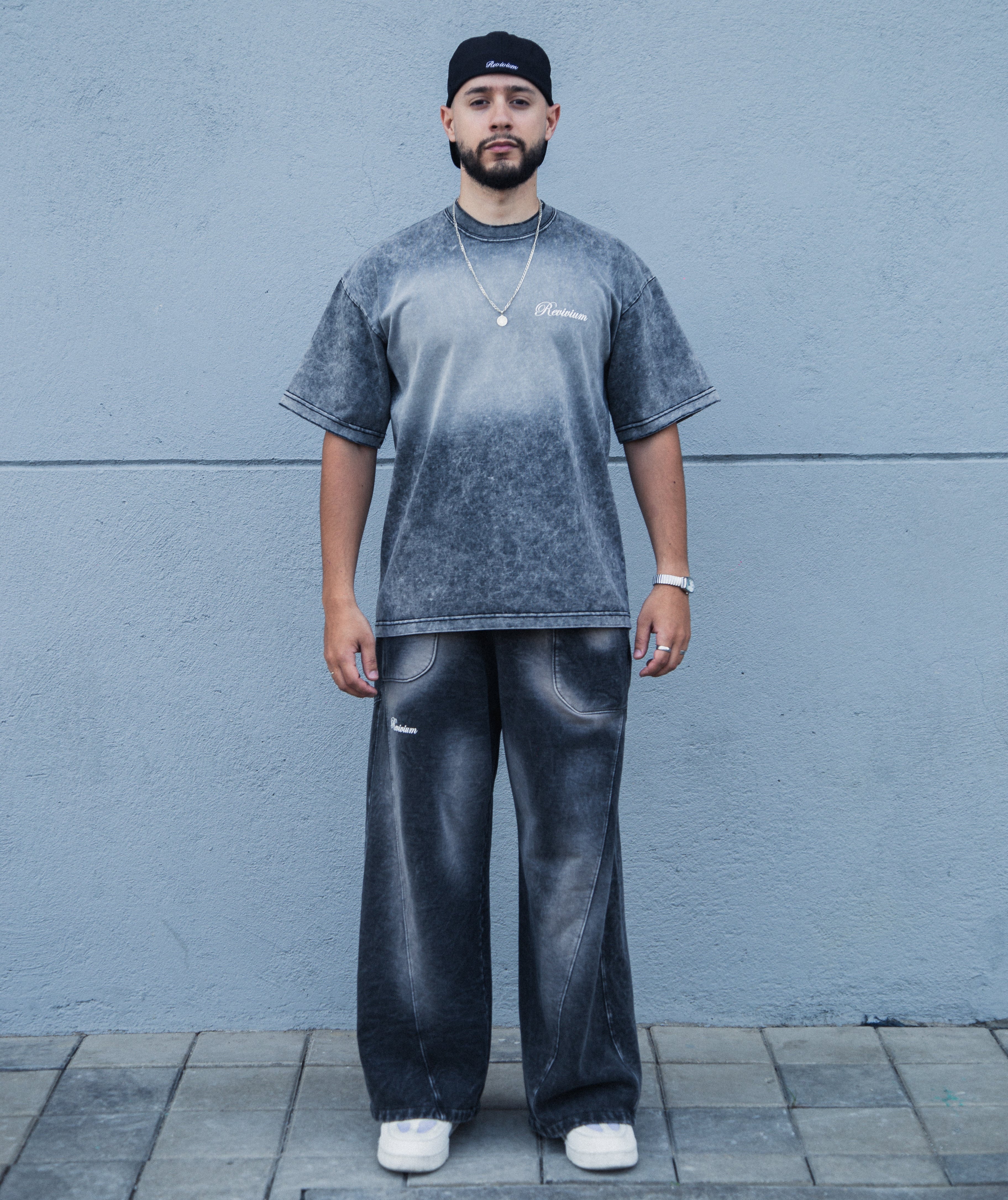 Sudadera Clvssic Washed - Gris Washed