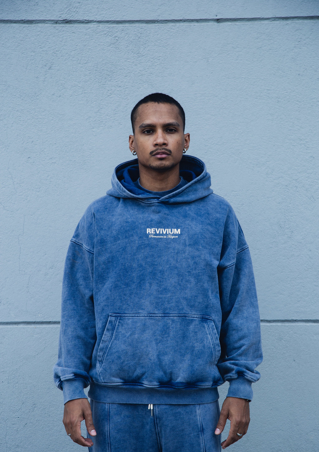 Buzo Revivium Project - Azul Washed