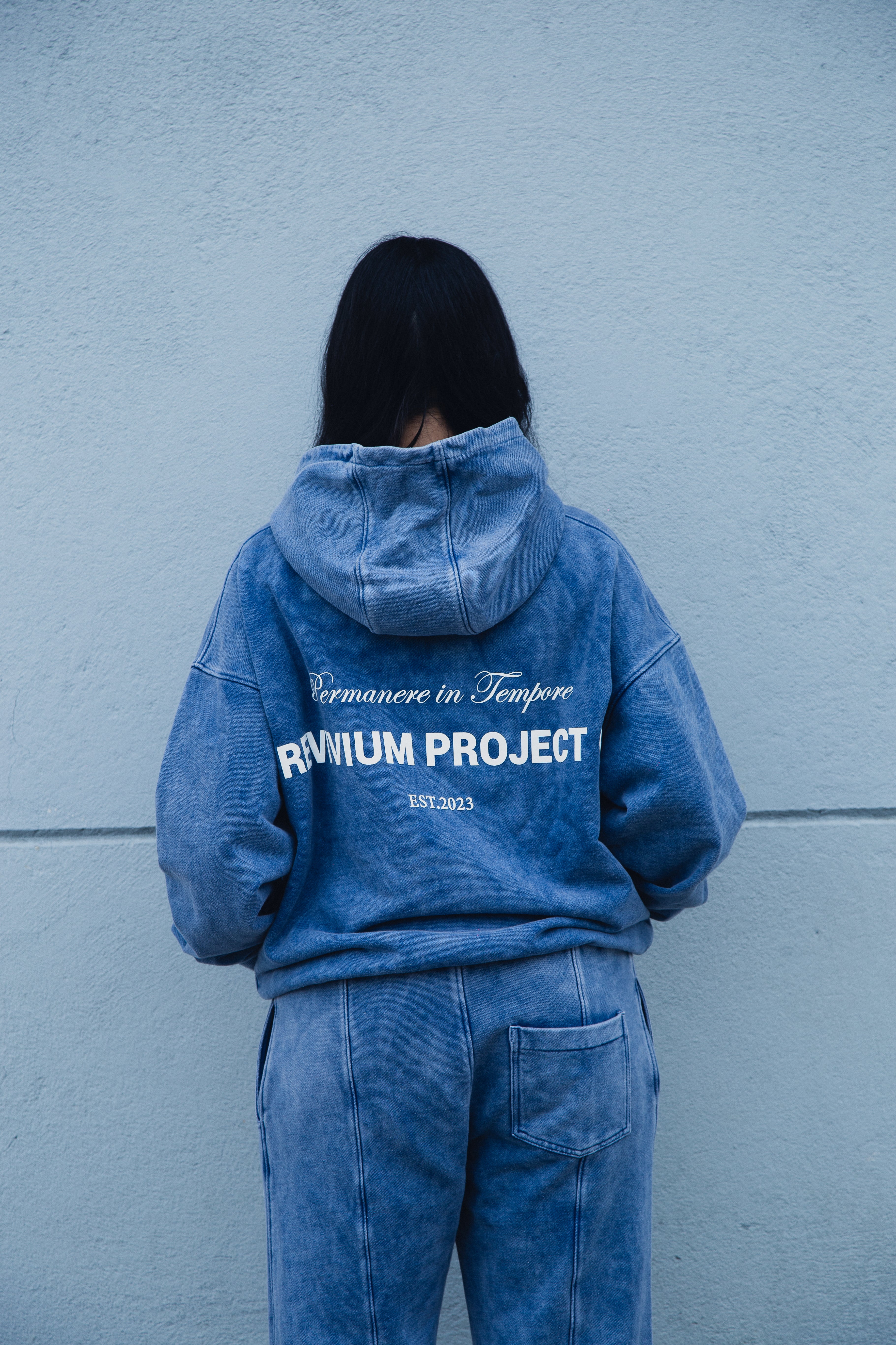 Buzo Revivium Project - Azul Washed