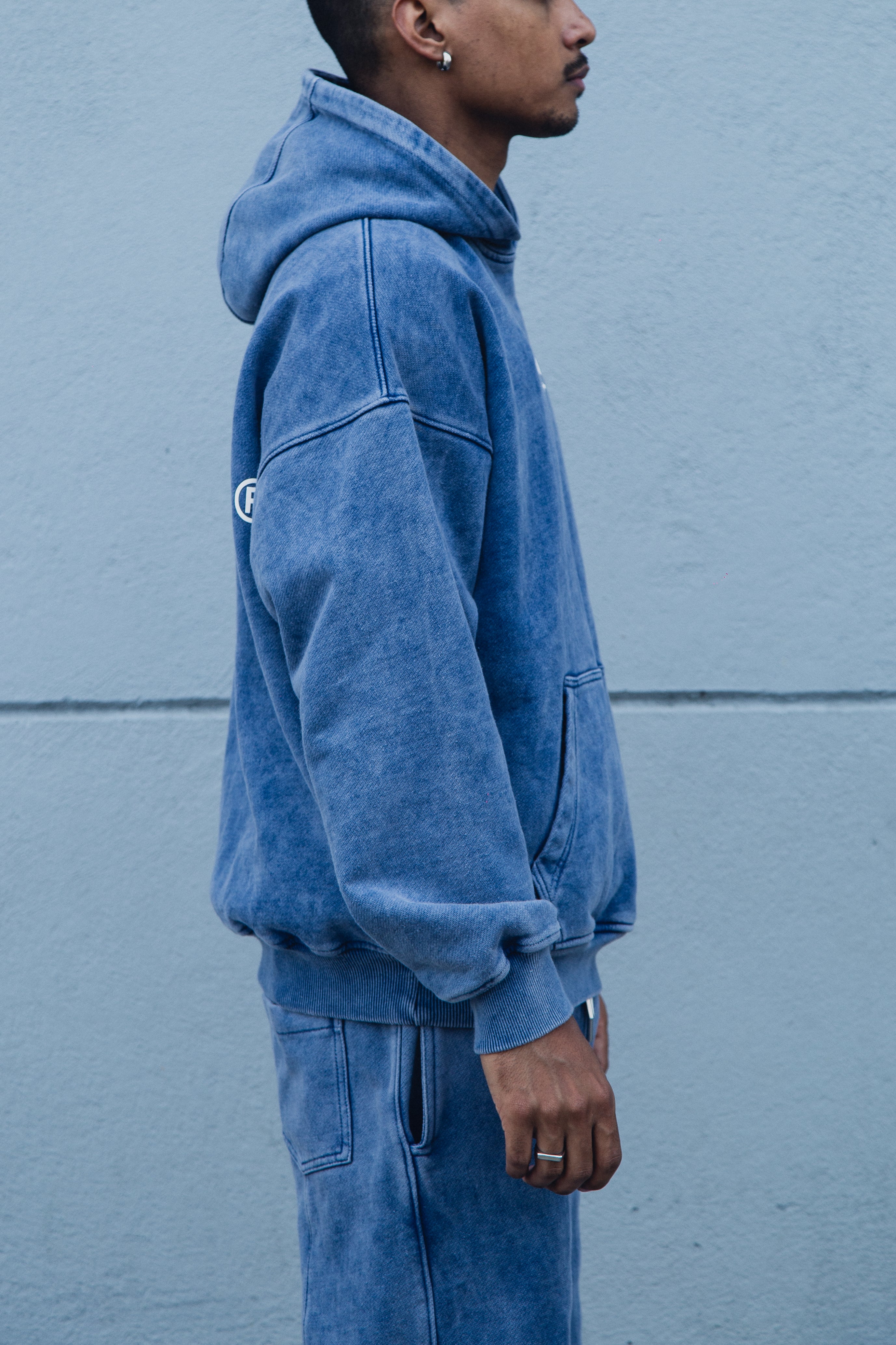 Buzo Revivium Project - Azul Washed