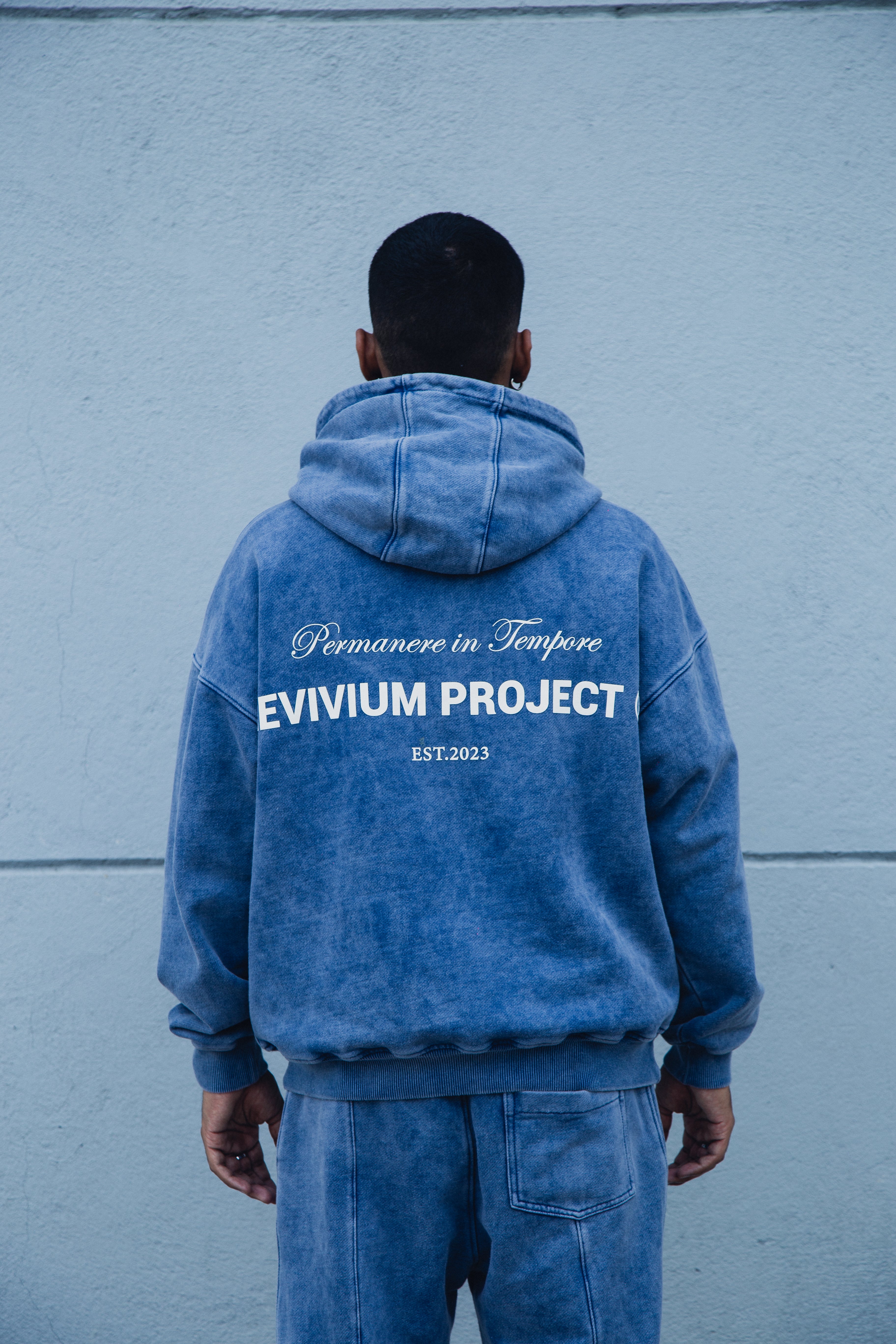 Buzo Revivium Project - Azul Washed