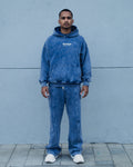 Sudadera Revivium Project - Azul Washed