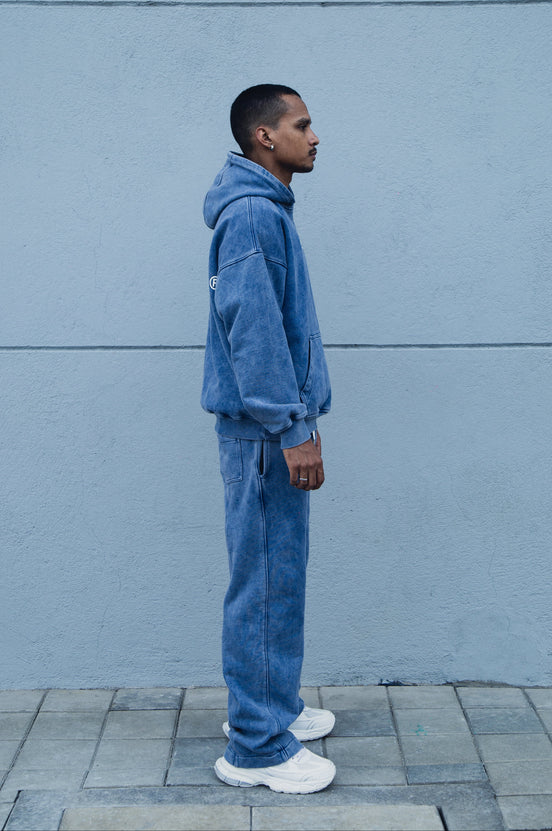 Sudadera Revivium Project - Azul Washed