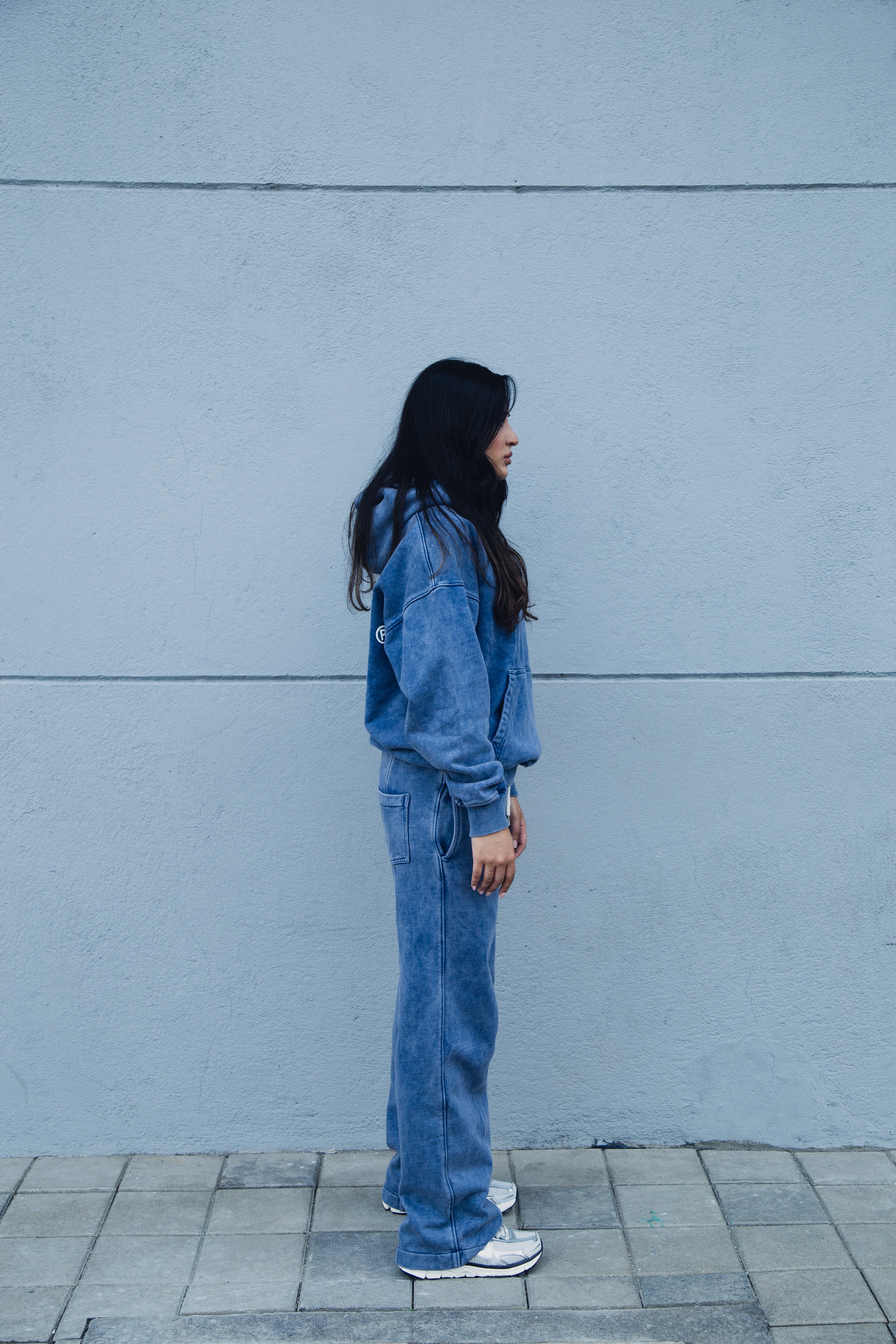 Sudadera Revivium Project - Azul Washed