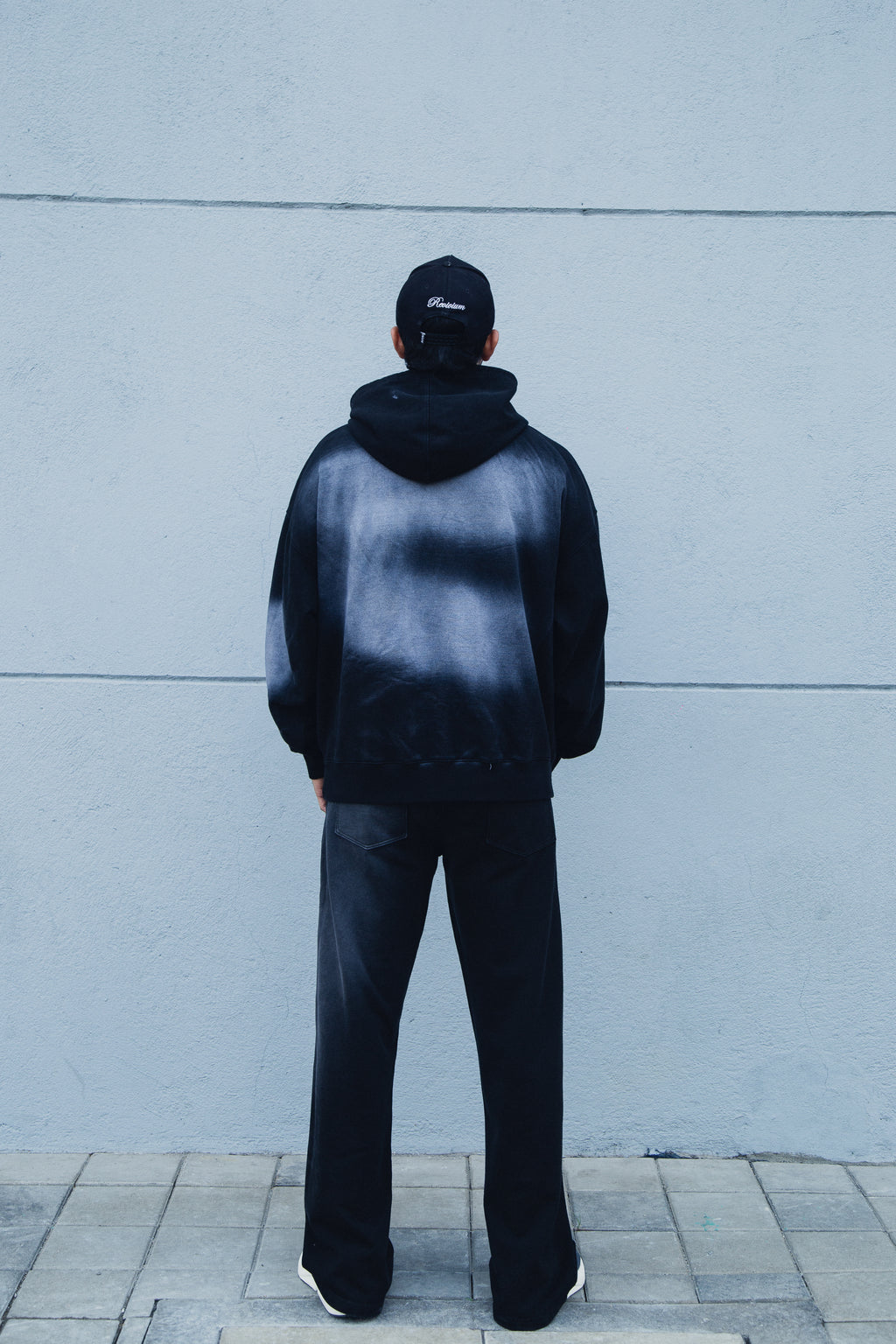 Sudadera Clvssic - Negra Washed