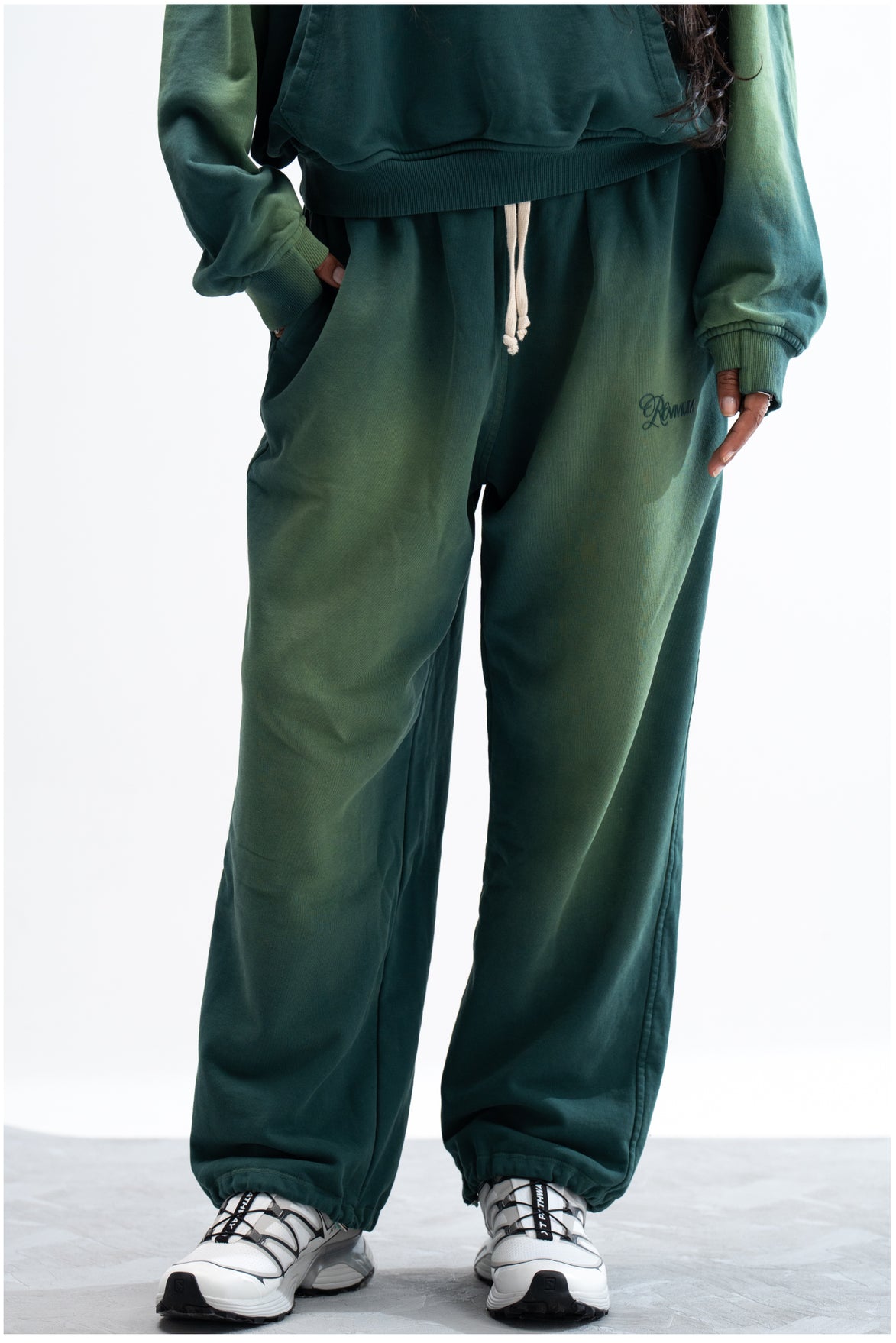 Sudadera Redire ad se Ipsum - Verde Washed